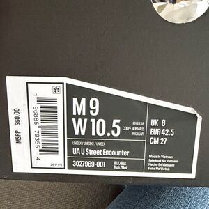 Under Armour Black Loafers & Slip-Ons